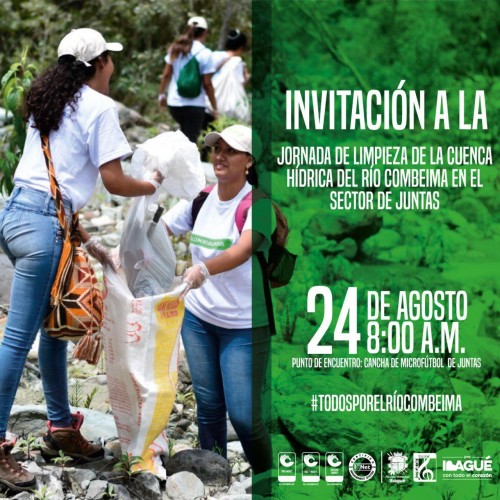 Lee más sobre el artículo Este sábado habrá jornada de limpieza en el río Combeima