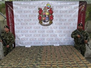 Lee más sobre el artículo Un nuevo depósito ilegal fue ubicado por las tropas de la Sexta Brigada del Ejército Nacional en el sur del Tolima