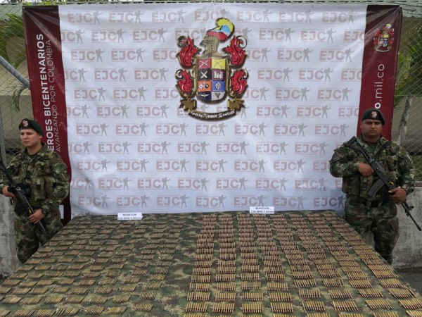 Lee más sobre el artículo Un nuevo depósito ilegal fue ubicado por las tropas de la Sexta Brigada del Ejército Nacional en el sur del Tolima