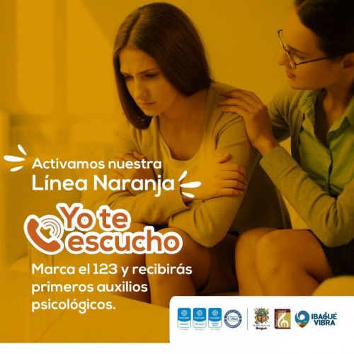 Lee más sobre el artículo Línea Naranja “Yo te escucho” ya se encuentra al servicio de los ibaguereños