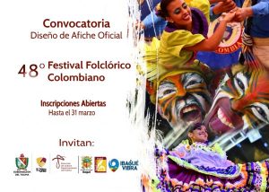 Lee más sobre el artículo Anímese a crear la imagen oficial del 48° Festival Folclórico Colombiano