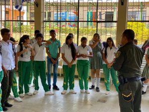 Lee más sobre el artículo Policía Tolima inició clases de cátedra de paz en dos instituciones educativas de Chaparral