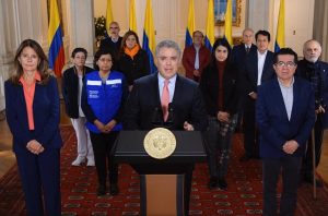 Lee más sobre el artículo Cuarentena obligatoria en toda Colombia durante 19 días