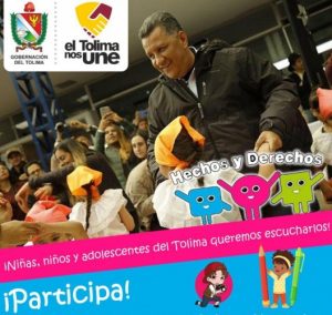 Lee más sobre el artículo Niñas, niños y adolescentes del Tolima tienen la palabra