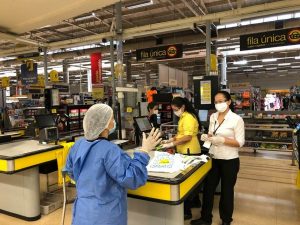 Lee más sobre el artículo Autoridades verifican cumplimiento de protocolos sanitarios en supermercados de cadena de Ibagué