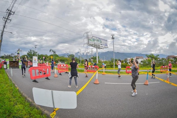 Lee más sobre el artículo Imdri puso en marcha plan piloto para la ciclovía en el aeropuerto Perales