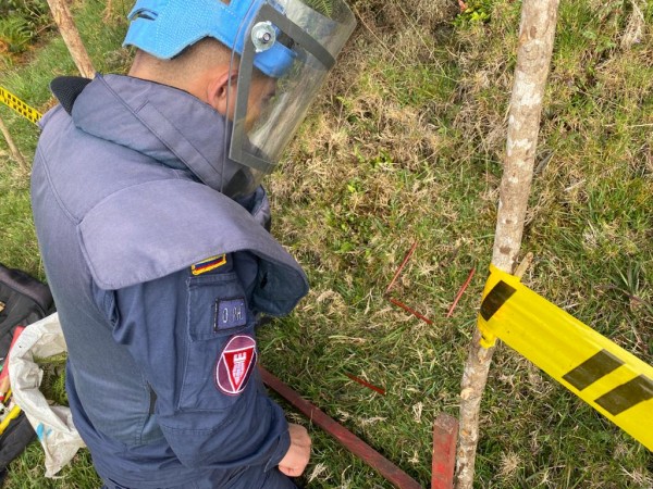 En este momento estás viendo Ibagué fue certificado como municipio libre de minas antipersonal