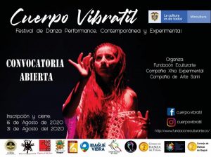Lee más sobre el artículo En Ibagué está abierta la convocatoria para ‘Cuerpo Vibrátil’, Festival de Danza Performance, Contemporánea y Experimental