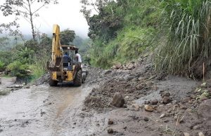 Lee más sobre el artículo Lluvias ocasionaron deslizamiento en el sector de La Vega, en el Cañón del Combeima