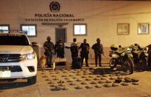Lee más sobre el artículo Más de 40 mil dosis de estupefacientes fueron incautadas en Cajamarca