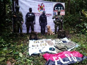 Lee más sobre el artículo Autoridades hallaron caleta con explosivos del ELN en Villahermosa