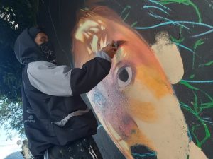 Lee más sobre el artículo Artistas urbanos embellecieron con arte las calles de Ibagué