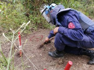 Lee más sobre el artículo Soldados de Desminado Humanitario no descansan hasta declarar al Tolima libre de minas antipersonal