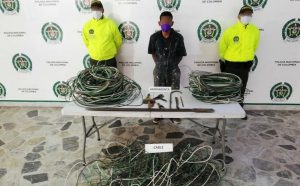 Lee más sobre el artículo Lo pillaron robándose el cableado eléctrico del Estadio Murillo Toro y fue capturado
