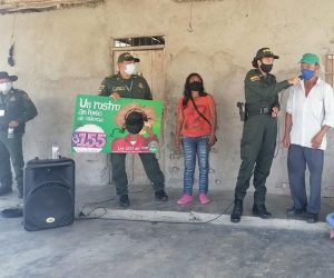 Lee más sobre el artículo Policía Tolima llegó hasta la comunidad indígena del resguardo Potrerito de Coyaima