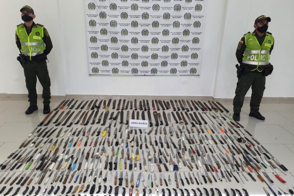 Lee más sobre el artículo Autoridades incautaron 456 armas blancas en el municipio de El Espinal