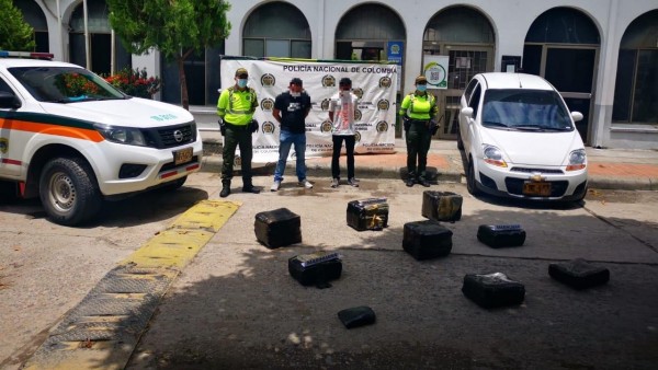 Lee más sobre el artículo Los sorprendieron transportando 90 kilos de marihuana en el Guamo