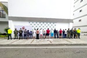 Lee más sobre el artículo Capturaron a 14 personas dedicadas al tráfico de estupefacientes en Armero Guayabal