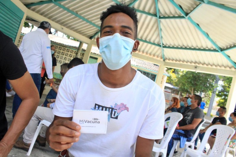 Lee más sobre el artículo Inicia vacunación contra el covid-19 para personas mayores de 25 años en Ibagué