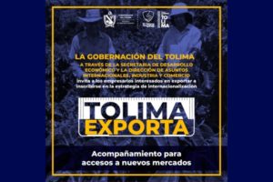 Lee más sobre el artículo Empresarios y exportadores ya pueden inscribirse en la estrategia ‘Tolima Exporta’