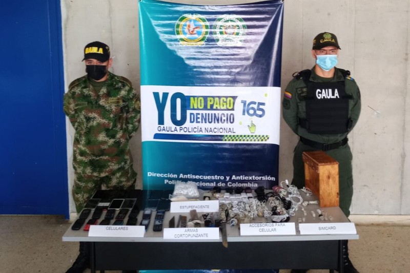 Lee más sobre el artículo Autoridades adelantaron operativo en la Cárcel de Picaleña para contrarrestar la extorsión