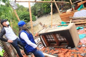 Lee más sobre el artículo Creciente del río Combeima deja 39 viviendas destruidas y 278 familias afectadas