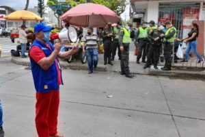Lee más sobre el artículo Inició campaña de recuperación del espacio público en plaza de mercado de La 21