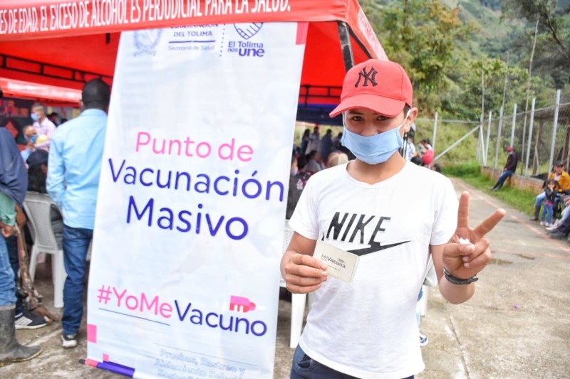 Lee más sobre el artículo Cinco municipios del Tolima alcanzaron la inmunidad de rebaño contra el covid-19
