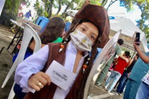 Lee más sobre el artículo Cerca de 1.000 menores entre los 3 y 11 años se vacunaron contra el covid-19 en la Plaza de Bolívar