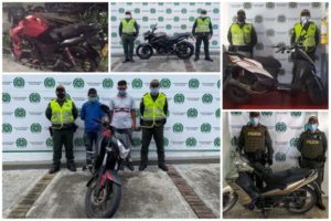 Lee más sobre el artículo Autoridades recuperaron cinco motocicletas en Ibagué