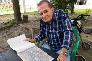 Lee más sobre el artículo Adulto mayor embellece El Jardín de los Abuelos en Ibagué