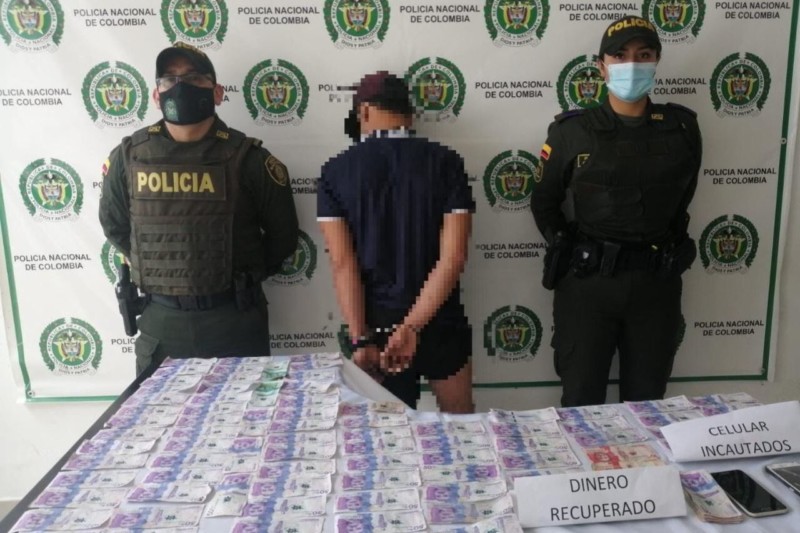 Lee más sobre el artículo ¡Qué joyita! Hurtó un bolso con más de cinco millones de pesos en El Líbano