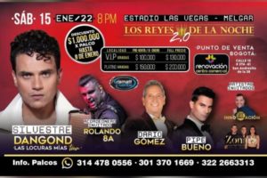 Lee más sobre el artículo Aplazan concierto ‘Los reyes de la noche’ que se iba a realizar el 15 de enero en Melgar