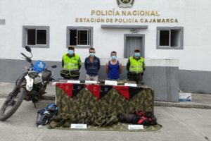 Lee más sobre el artículo Cárcel para hombres que fueron sorprendidos en vías del Tolima con armas, uniformes y elementos alusivos al ELN