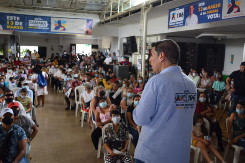 Lee más sobre el artículo Más de 500 chaparralunos se sumaron a la campaña de Milton Restrepo a la Cámara de Representantes