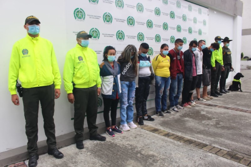 Lee más sobre el artículo Ocho personas capturadas deja operativo contra el tráfico de estupefacientes en Ibagué