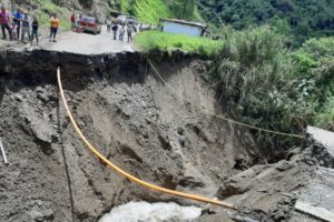 Lee más sobre el artículo Gobierno Departamental toma medidas ante pérdida de banca en vía Palocabildo – Casabianca