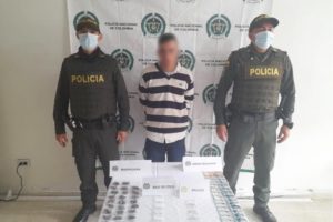 Lee más sobre el artículo ¡Qué joyita! Lo agarraron en Cajamarca con marihuana, bazuco y base de coca
