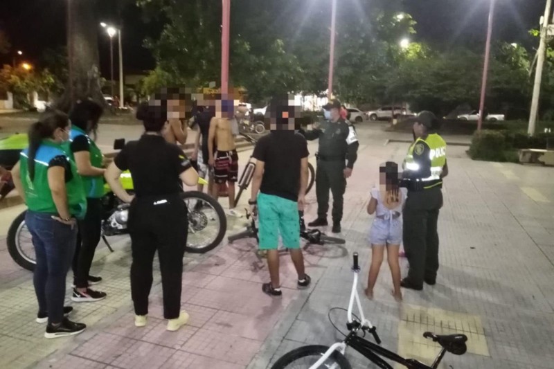 En este momento estás viendo Autoridades adelantaron operativos para menores de edad en El Espinal