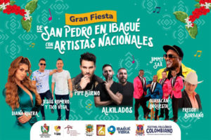 Lee más sobre el artículo Guayacán, Pipe Bueno y cuatro artistas nacionales más cantarán este fin de semana en Ibagué