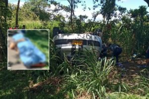 Lee más sobre el artículo Accidente de tránsito deja un muerto y cinco heridos en la vía Ibagué – Alvarado