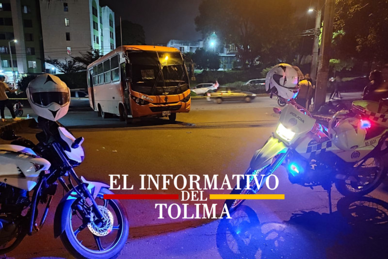Lee más sobre el artículo Peatón perdió la vida tras ser arrollado por una buseta en Ibagué