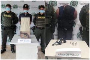 Lee más sobre el artículo Por porte ilegal de armas fueron capturadas dos personas en Ibagué