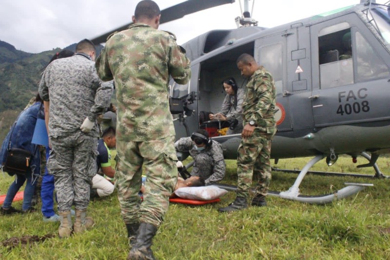 Lee más sobre el artículo Por el mal estado de las vías, un herido fue trasladado en helicóptero desde Bilbao a Ibagué
