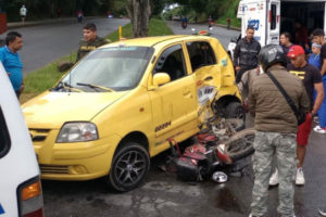 Lee más sobre el artículo Ibagué: Accidente de tránsito dejó un motociclista con heridas de gravedad