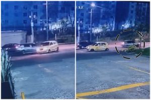 Lee más sobre el artículo En vídeo: ¡Irresponsable al volante! Chocó un taxi en Ibagué y huyó del lugar