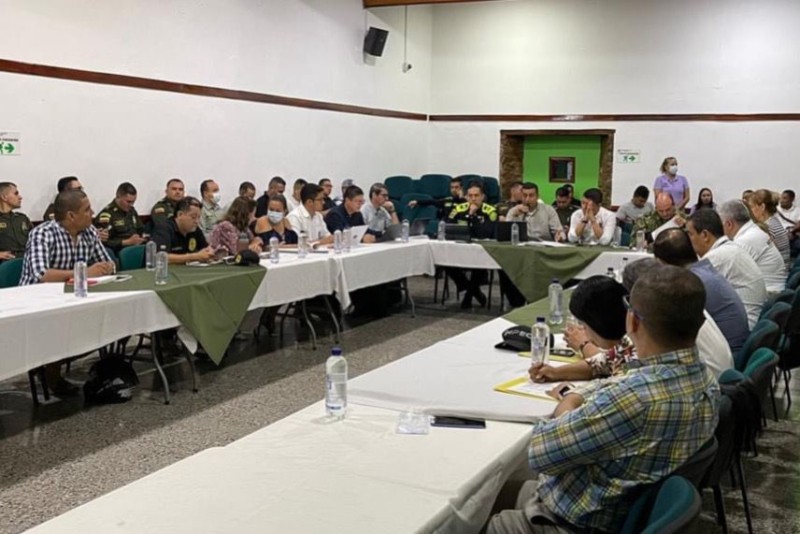Lee más sobre el artículo Por aparición de panfletos en el norte del Tolima, autoridades adelantaron Consejo de Seguridad