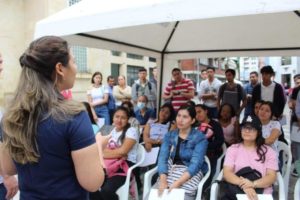 Lee más sobre el artículo 156 jóvenes ibaguereños postularon sus hojas de vida en la jornada de ‘Empleo al Parque’  