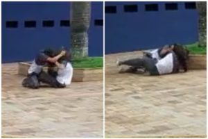 Lee más sobre el artículo Estudiantes del Liceo Nacional arreglan sus problemas a los golpes