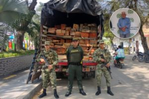 Lee más sobre el artículo Capturaron a un hombre por transportar ilegalmente madera en zona rural de Purificación
